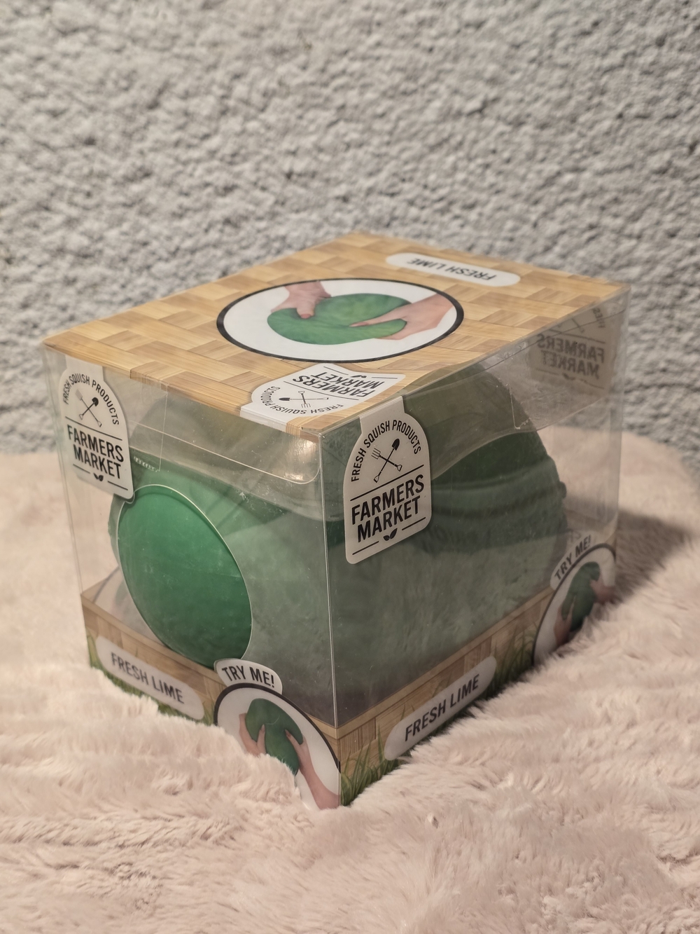 Viral Jumbo Squeezy Lime- Sunny Days, Farmers Market, Toymendous, Giggle Zone